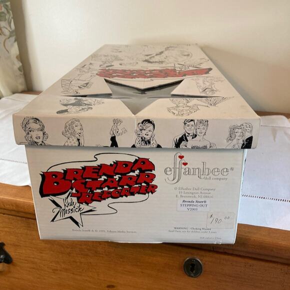 Vintage 90s Effanbee 16" Stepping Out Brenda Starr #V2003 (1999) LE1000 EUC - Picture 12 of 12